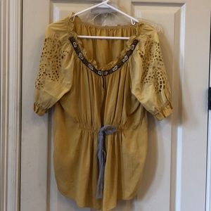 Womens anthropologie shirt large